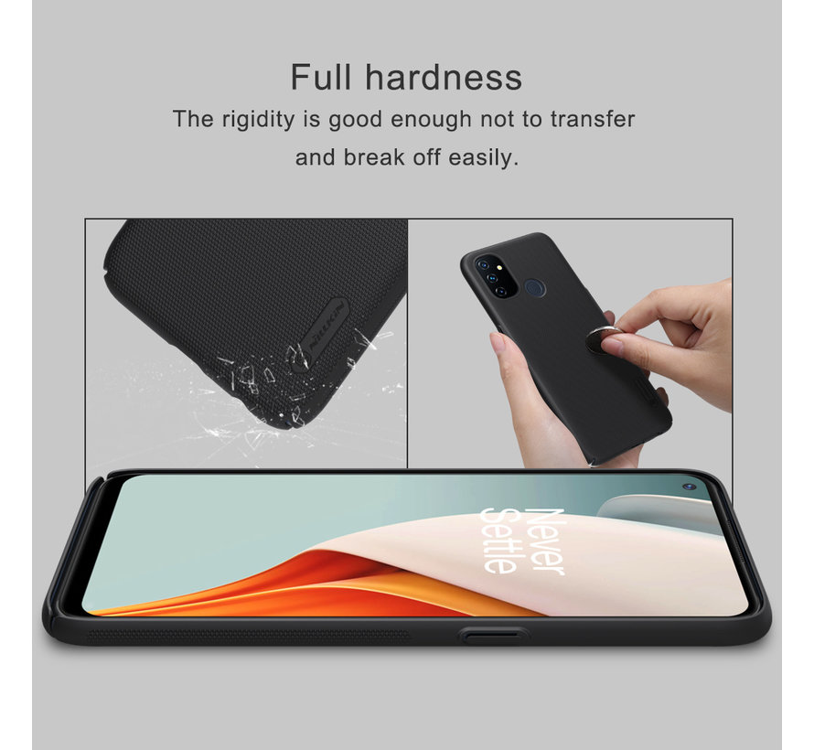 OnePlus Nord N100 Fall Super Frosted Shield Schwarz