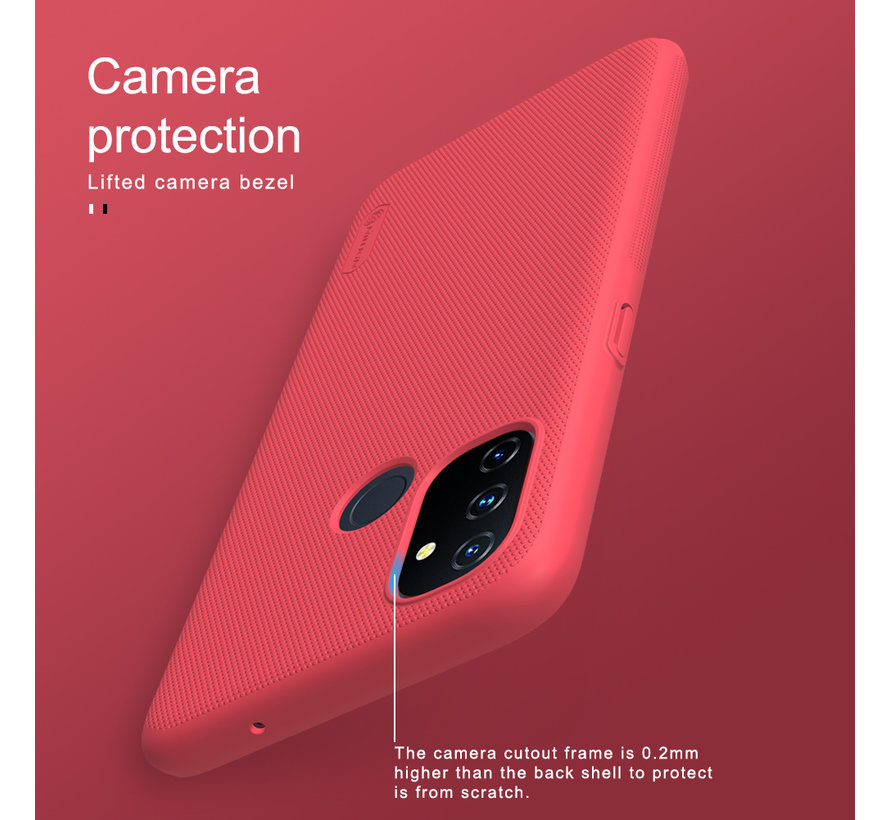 OnePlus Nord N100 Case Super Frosted Shield Red