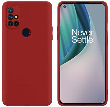 ProGuard OnePlus Nord N10 5G Case Liquid Silicone Red