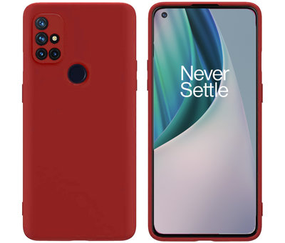 ProGuard OnePlus Nord N10 5G Case Liquid Silicone Red