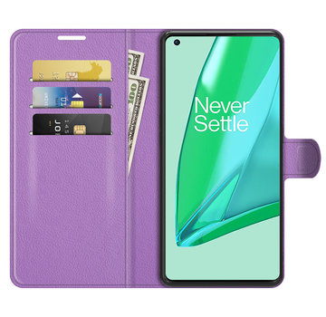 ProGuard OnePlus 9 Pro Wallet Flip Case Purple