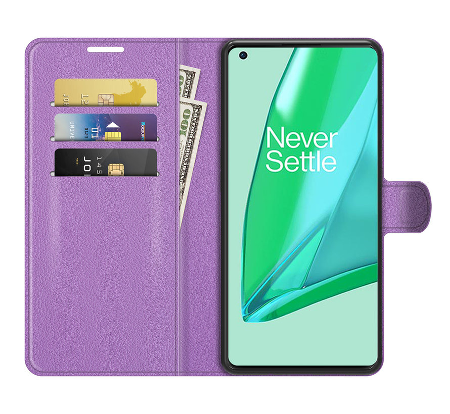 OnePlus 9 Pro Wallet Flip Case Lila