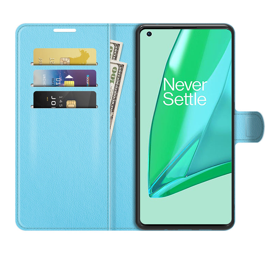 OnePlus 9 Pro Wallet Flip Case Blue