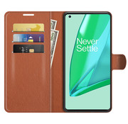 ProGuard OnePlus 9 Pro Wallet Flip Case Brown