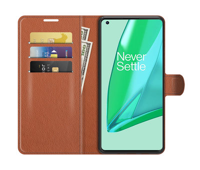 ProGuard OnePlus 9 Pro Wallet Flip Case Brown