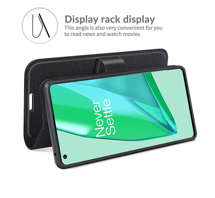 OnePlus 9 Pro Wallet Flip Case Black