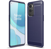 ProGuard OnePlus 9 Pro Case Brushed Carbon Blue