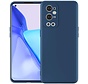 OnePlus 9 Pro Case Flüssiges Silikonblau