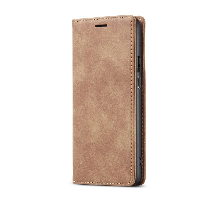 OnePlus 9 Pro Wallet Case Vintage Leather Beige