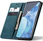 OnePlus 9 Pro Wallet Case Vintage Leather Blue