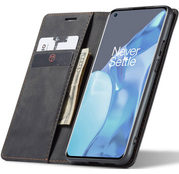 ProGuard OnePlus 9 Pro Wallet Case Vintage Leather Black