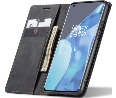 ProGuard OnePlus 9 Pro Wallet Case Vintage Leather Black