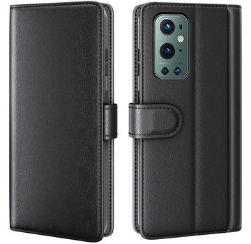 ProGuard OnePlus 9 Pro Wallet Case Echtleder Schwarz