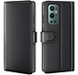 OnePlus 9 Pro Wallet Case Genuine Leather Black