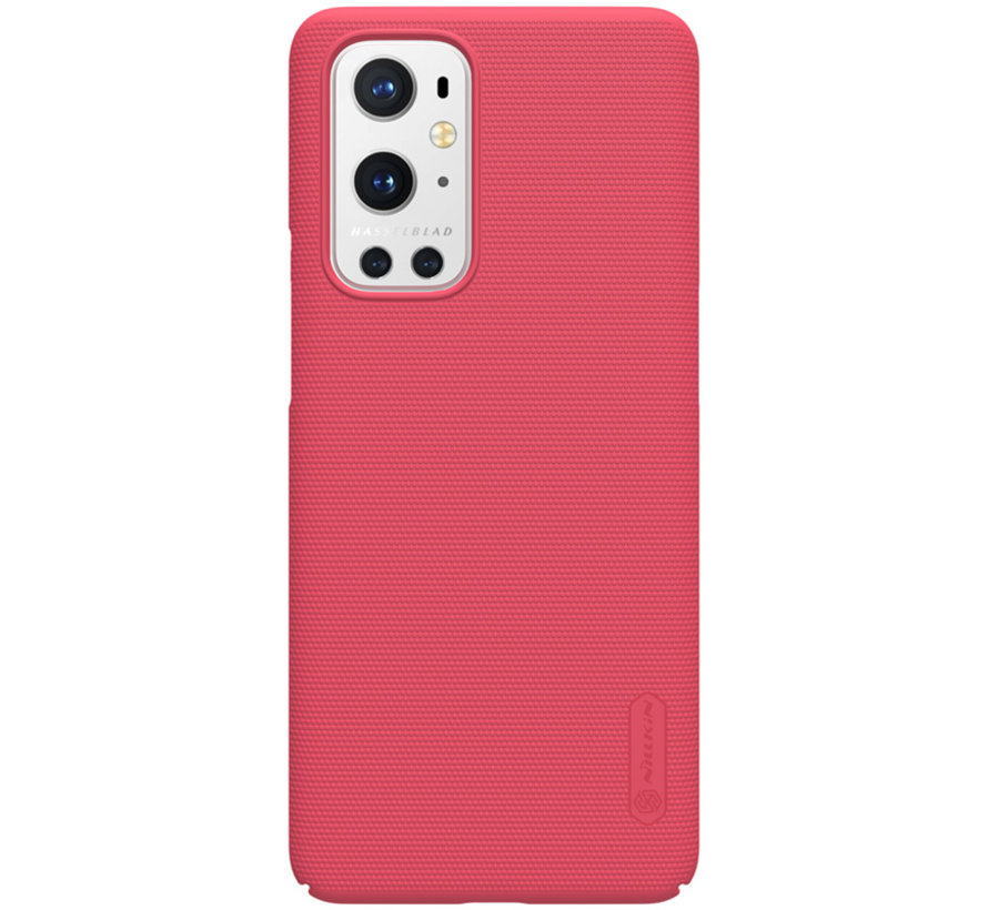 OnePlus 9 Pro Hoesje Super Frosted Shield Rood