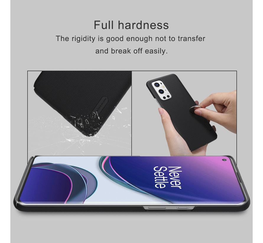 OnePlus 9 Pro Hoesje Super Frosted Shield Rood