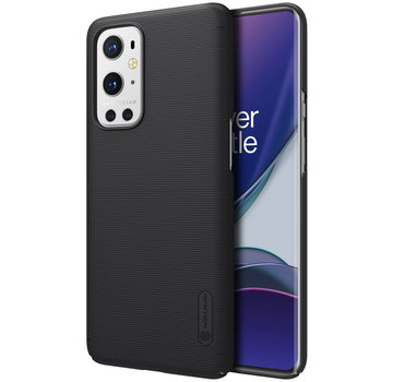 Nillkin OnePlus 9 Pro Fall Super Frosted Shield Schwarz