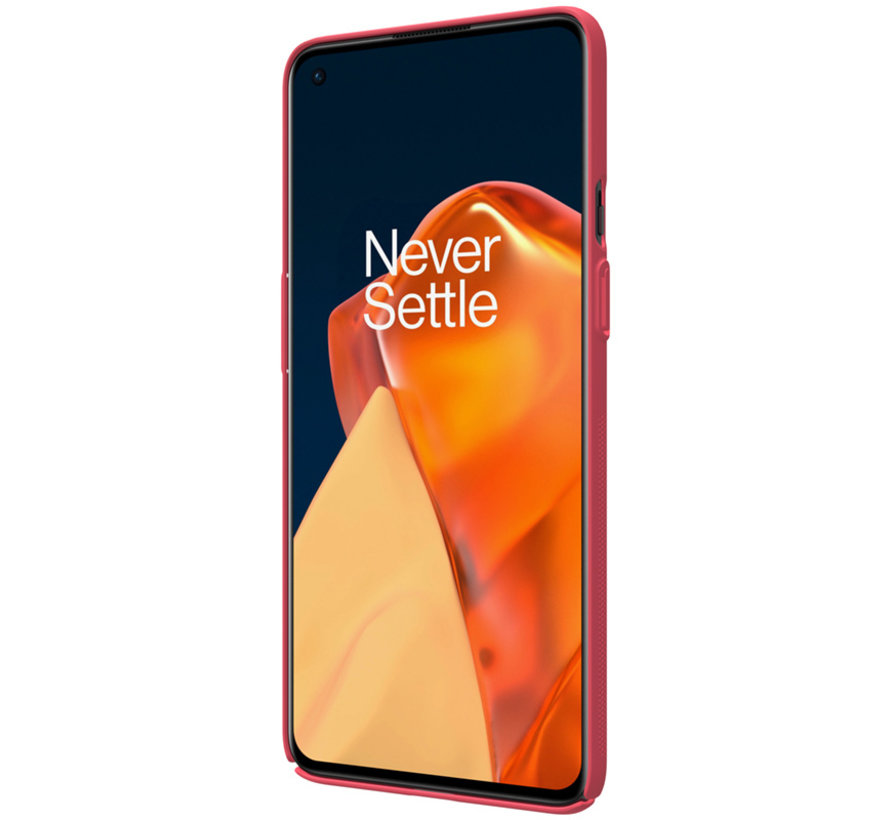 OnePlus 9 Hoesje Super Frosted Shield Rood