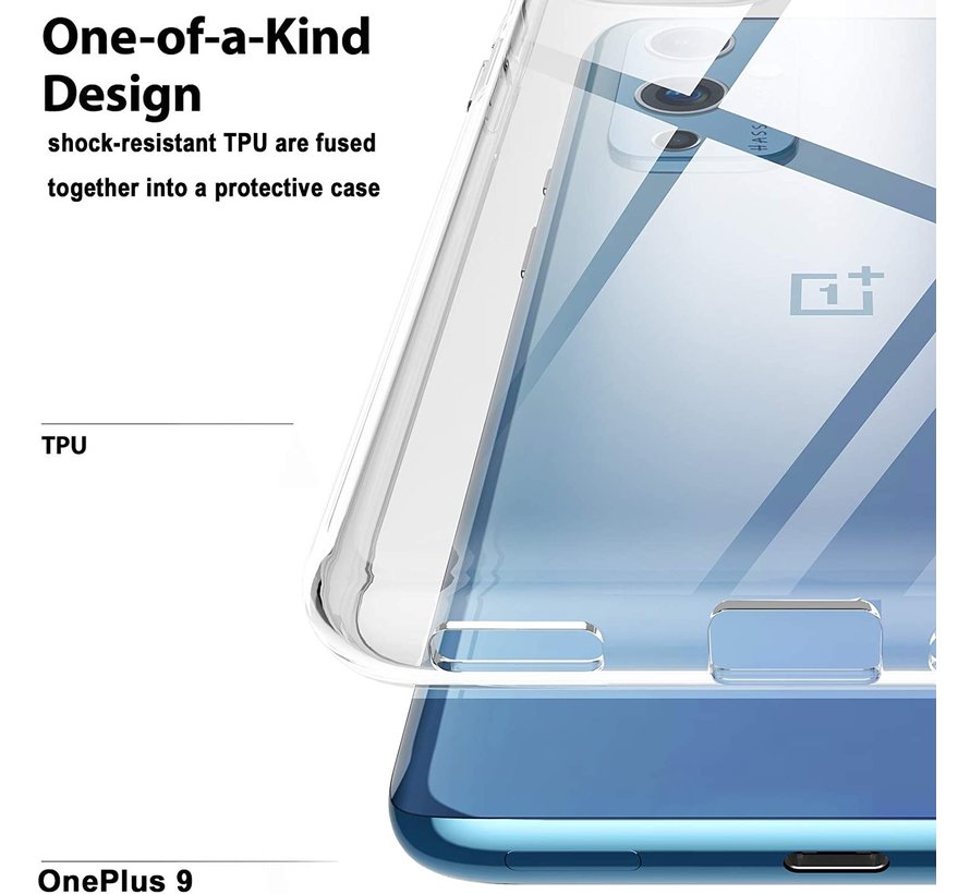 OnePlus 9  Hoesje TPU Transparant