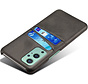 OnePlus 9 Case Slim Leather Card Holder Black