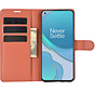 OnePlus 9 Wallet Flip Case Braun