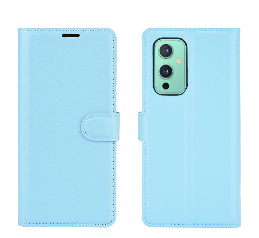 OnePlus 9 Wallet Flip Case Blau