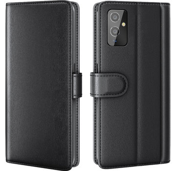 ProGuard OnePlus 9 Wallet Hoesje Echt Leder Zwart