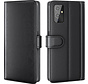 OnePlus 9 Wallet Case Genuine Leather Black