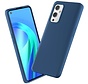 OnePlus 9 Case Liquid Silicone Blue