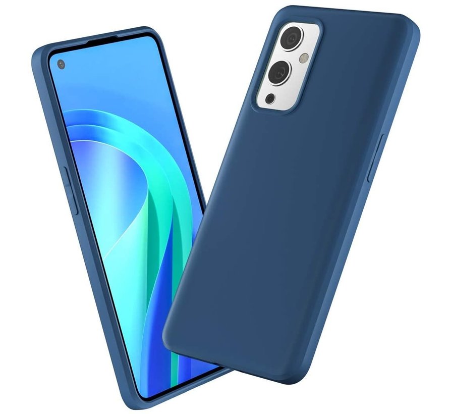 OnePlus 9 Case Liquid Silicone Blue