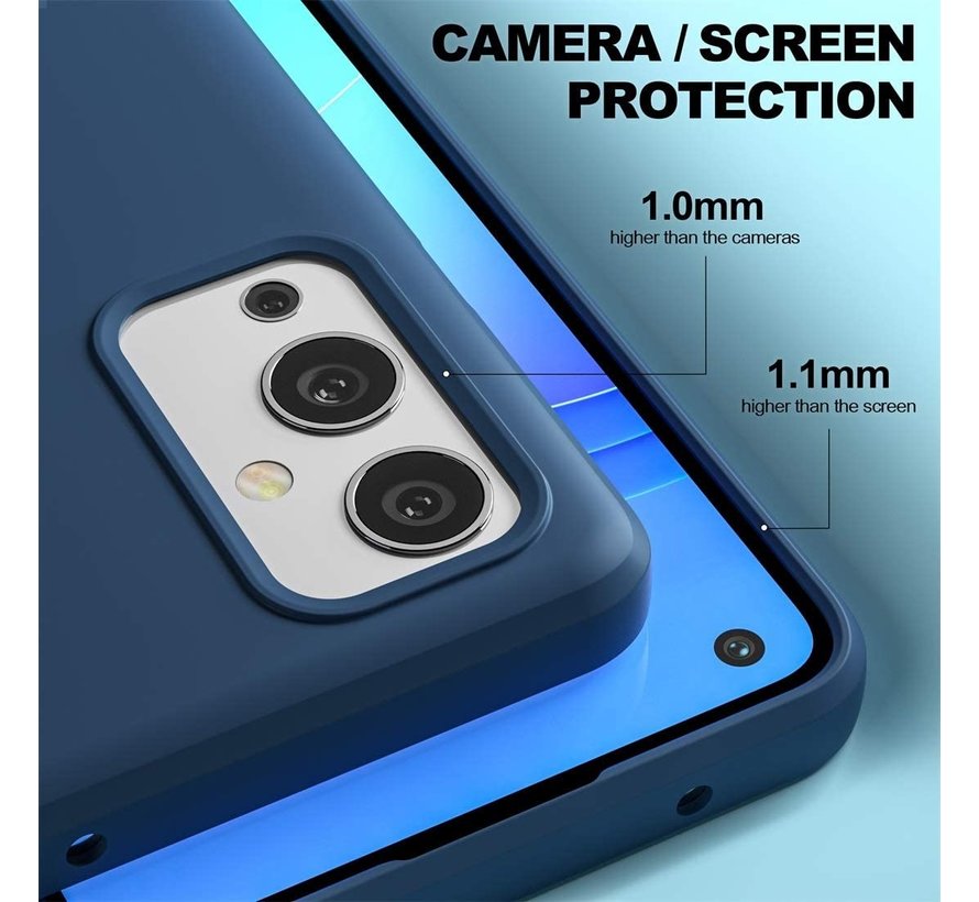 OnePlus 9 Case Liquid Silicone Blue