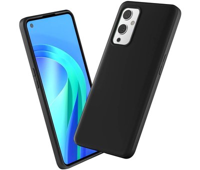 ProGuard OnePlus 9 Case Flüssiges Silikon Schwarz