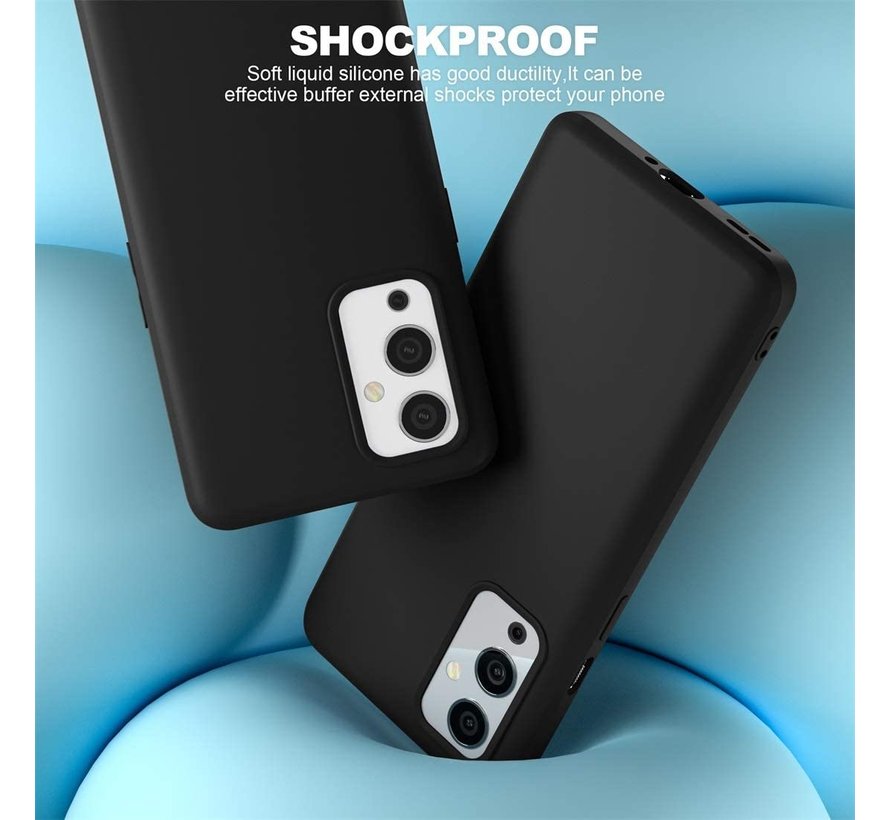 OnePlus 9 Case Liquid Silicone Black