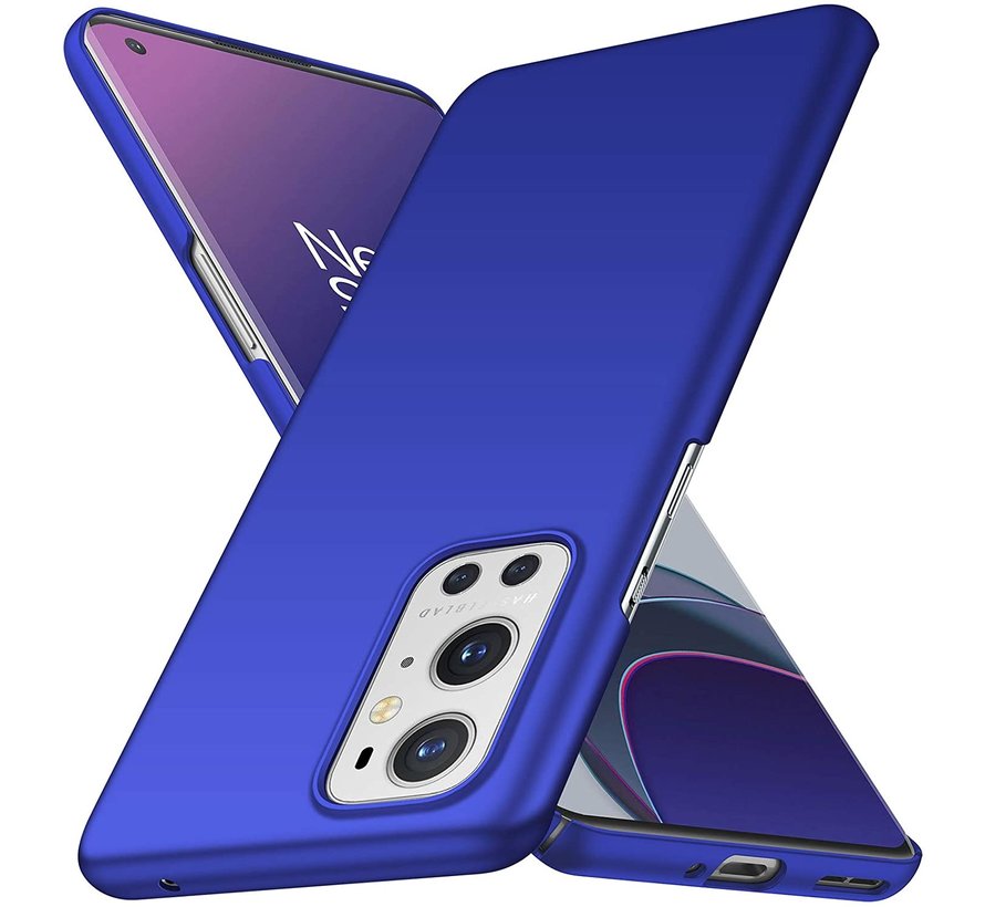 OnePlus 9 Pro Case Ultra Slim Grip Blau