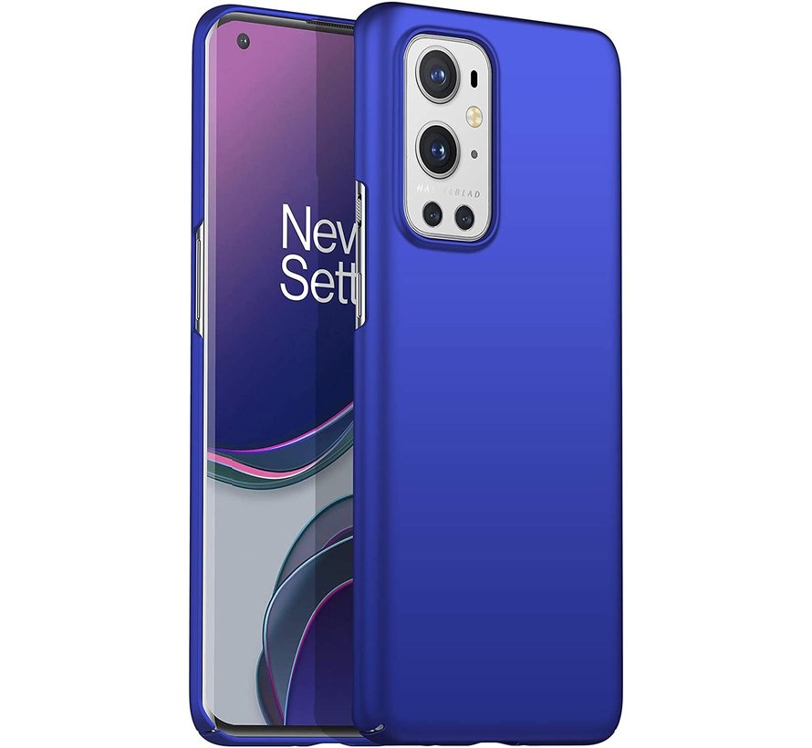 OnePlus 9 Pro Case Ultra Slim Grip Blau