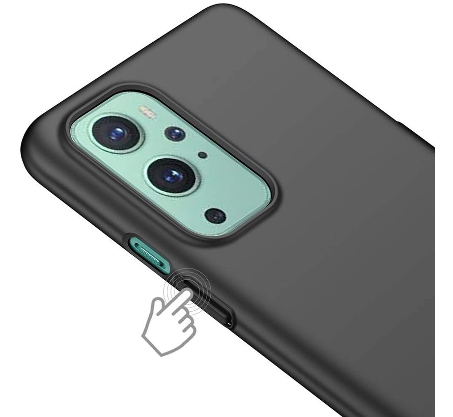 OnePlus 9 Hoesje Ultra Slim Grip Zwart