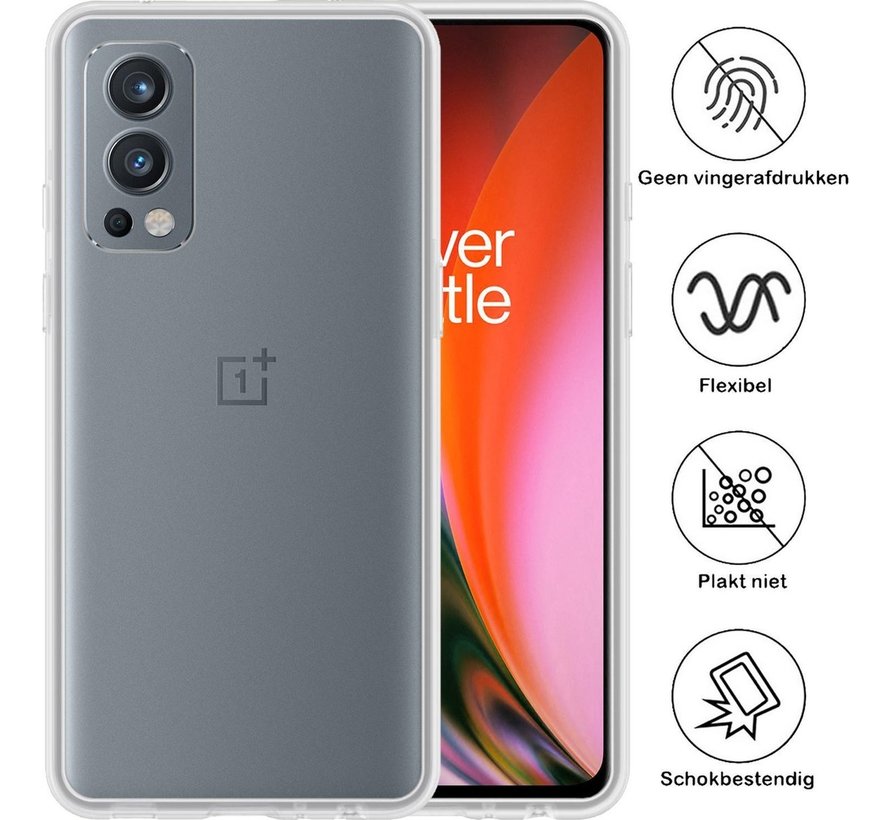OnePlus Nord 2  Hoesje TPU Transparant