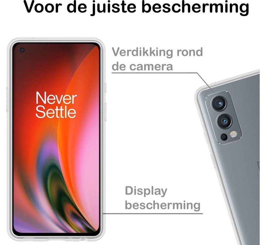 OnePlus Nord 2 TPU Transparentes Gehäuse