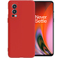 OnePlus Nord 2 Case Liquid Silicone Red