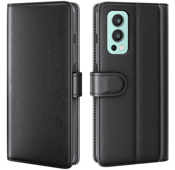 ProGuard OnePlus Nord 2 Wallet Case Echtleder Schwarz