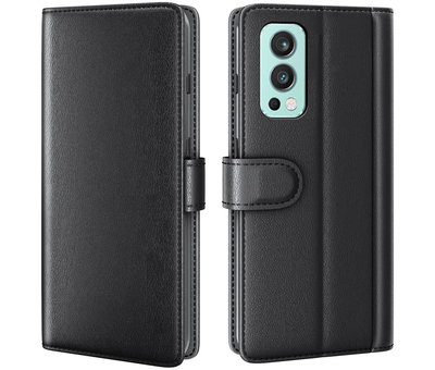 ProGuard OnePlus Nord 2 Wallet Case Genuine Leather Black