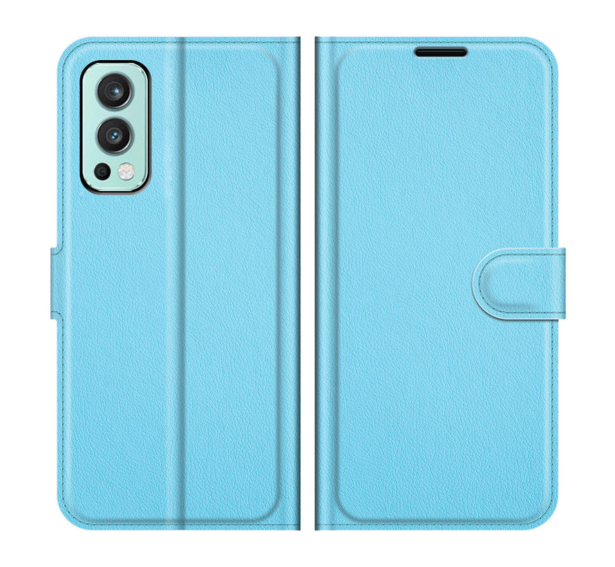 OnePlus Nord 2 Wallet Flip Case Blue