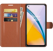 ProGuard OnePlus Nord 2 Wallet Flip Case Brown