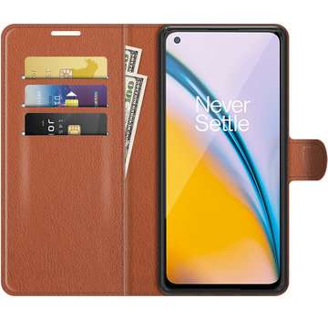 ProGuard OnePlus Nord 2 Wallet Flip Case Bruin