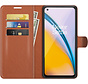 OnePlus Nord 2 Wallet Flip Case Bruin