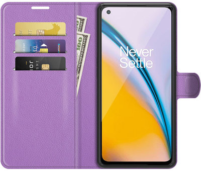 ProGuard OnePlus Nord 2 Wallet Flip Case Purple