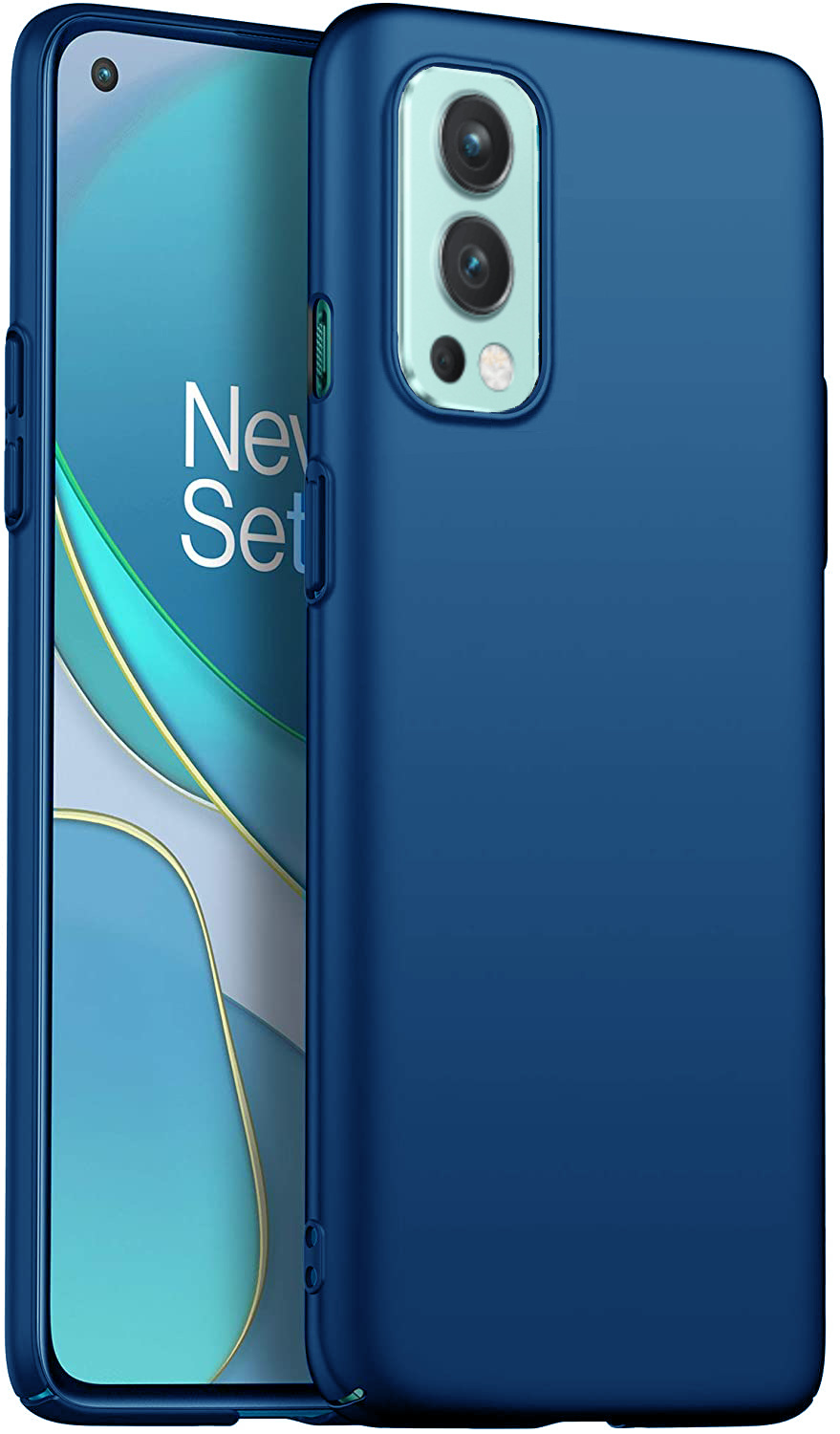 OnePlus Nord 2 Case Ultra Slim Grip Blue