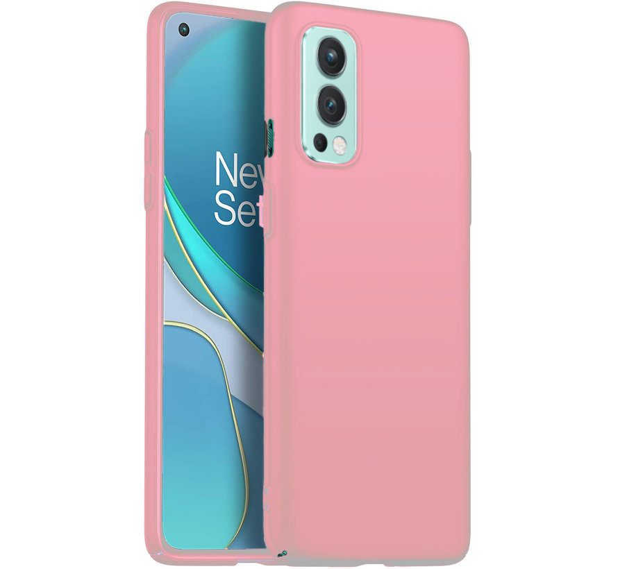 OnePlus Nord 2 Case Ultra Slim Grip Pink