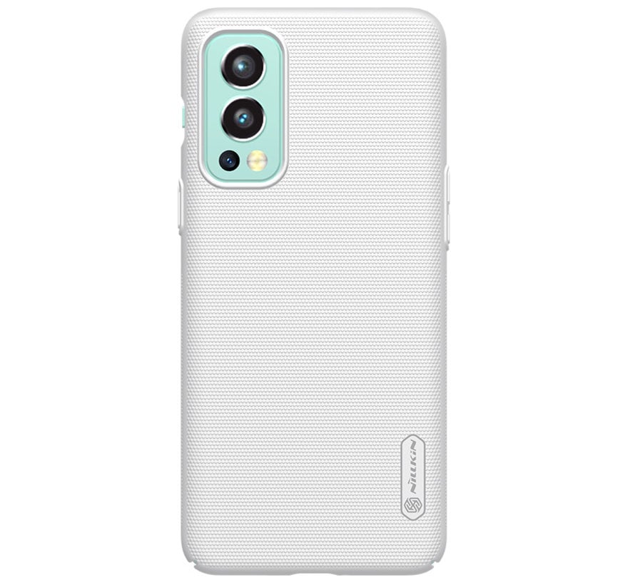 OnePlus Nord 2 Hoesje Super Frosted Shield Wit