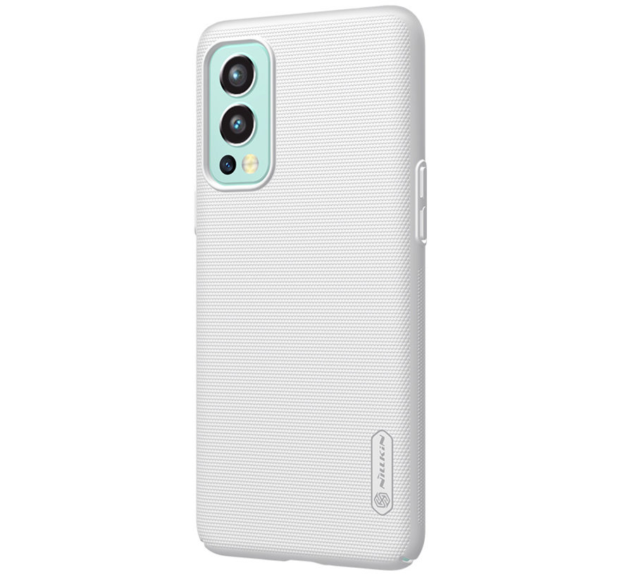 OnePlus Nord 2 Hülle Super Frosted Shield Weiß